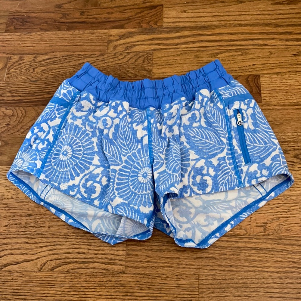 Floral Lululemon Shorts
